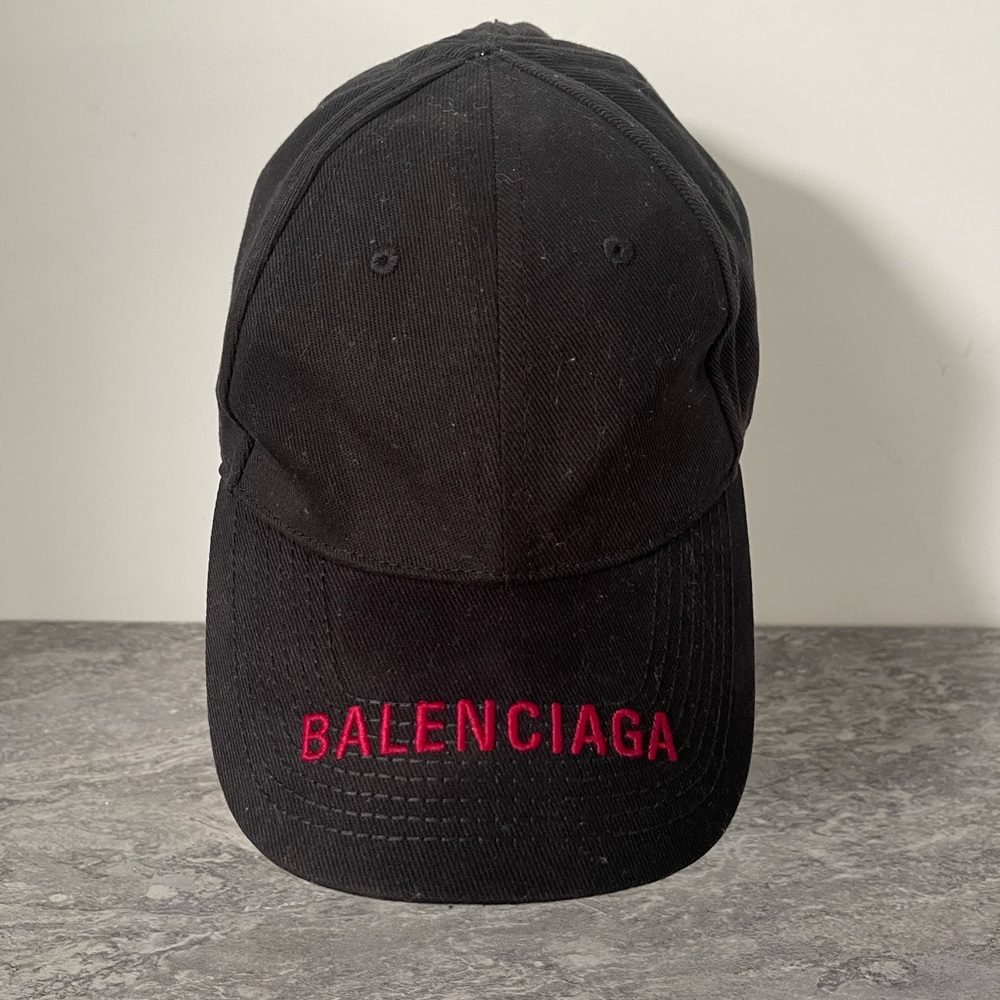 Unisex Balenciaga Logo Visor Cap Hat